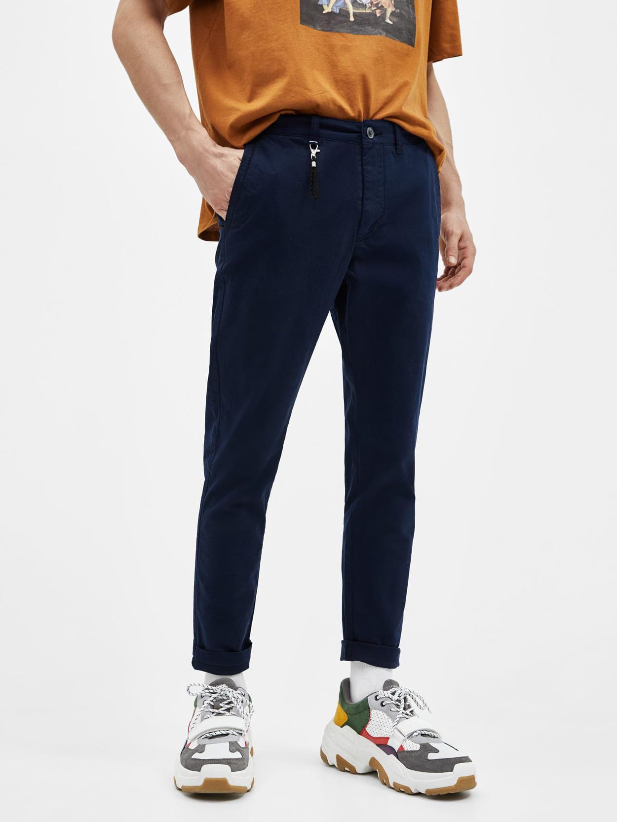 

Брюки Bershka 0294/388/401-ACXD 34 Синие