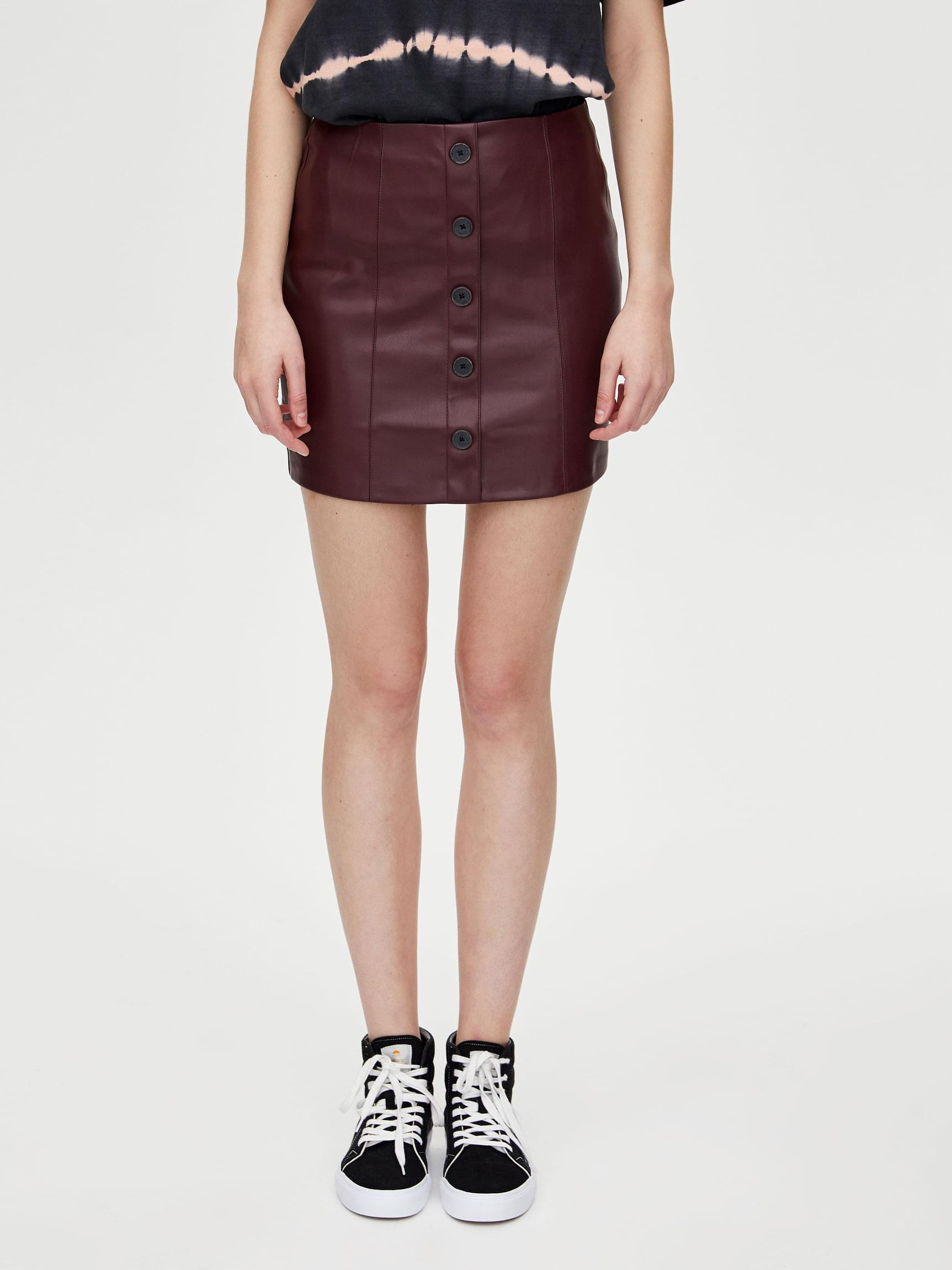 

Юбка Pull & Bear 9398/332/660-ACUK L Бордовая
