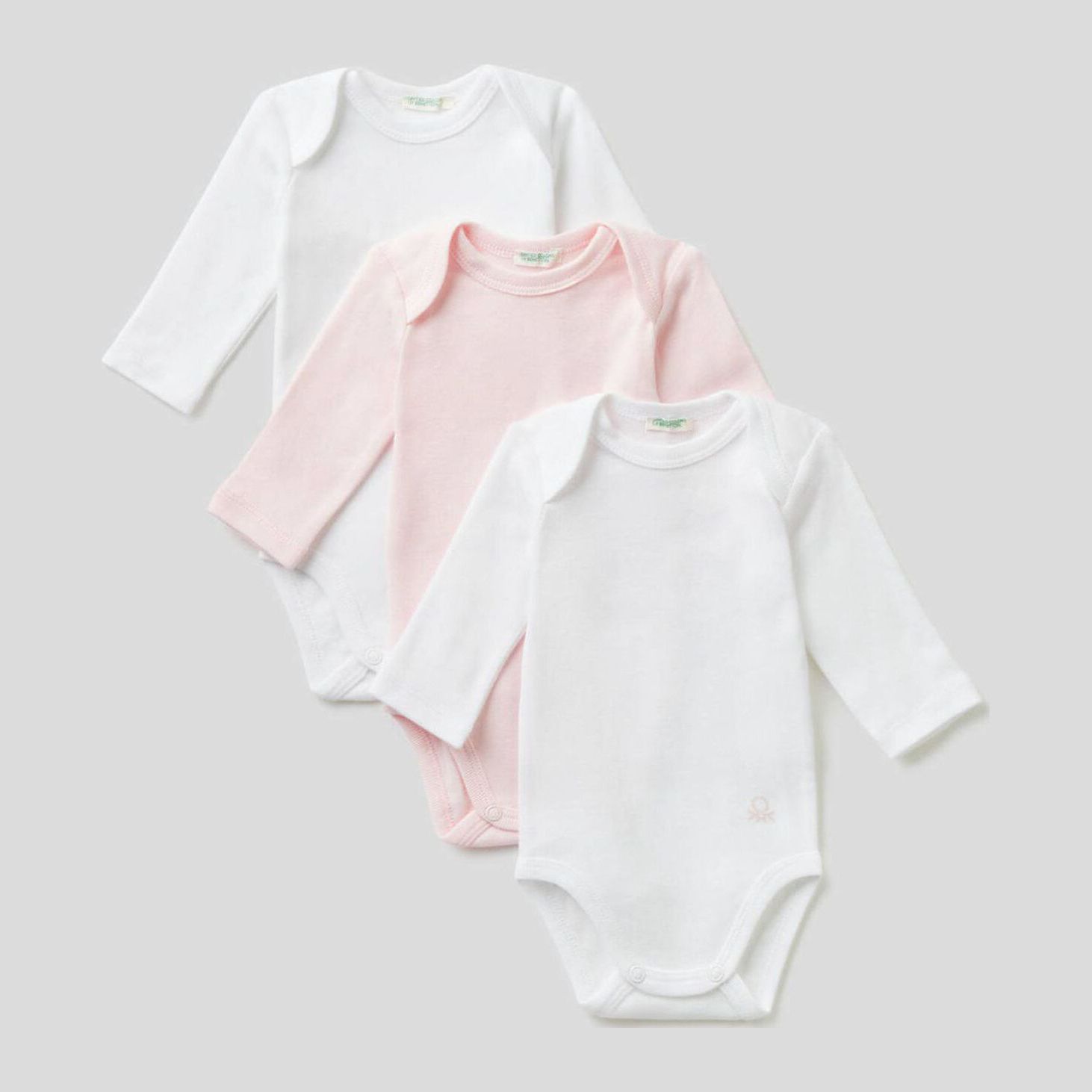 

Боди United Colors of Benetton 3GI70B089-901 56 см 3 шт (8300898837361)