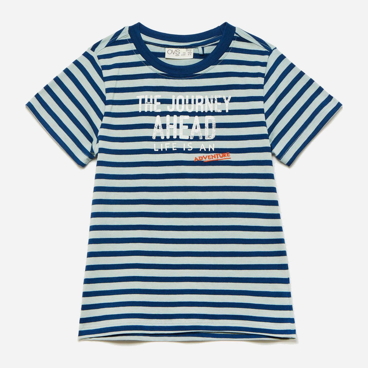 

Футболка с длинными рукавами OVS 1118895 116 см Multicolour striped
