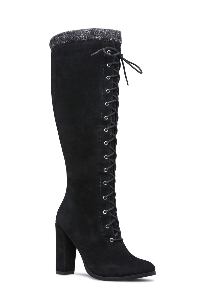 

Сапоги SHOEDAZZLE Porsha HS1830123 черный 37.5р. ( стелька прибл. 24 см )