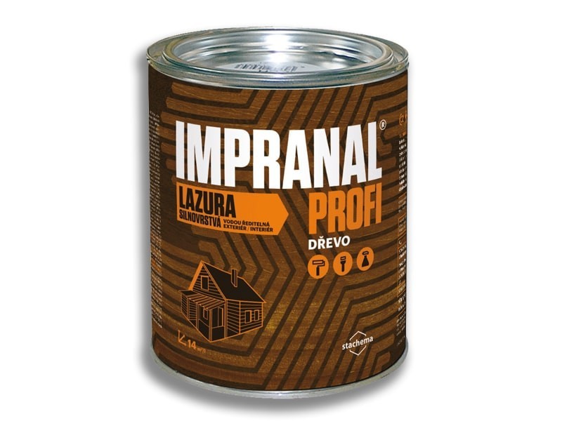 

Стойкий лазурный лак для дерева IMPRANAL PROFI, 5 л, бесцветный