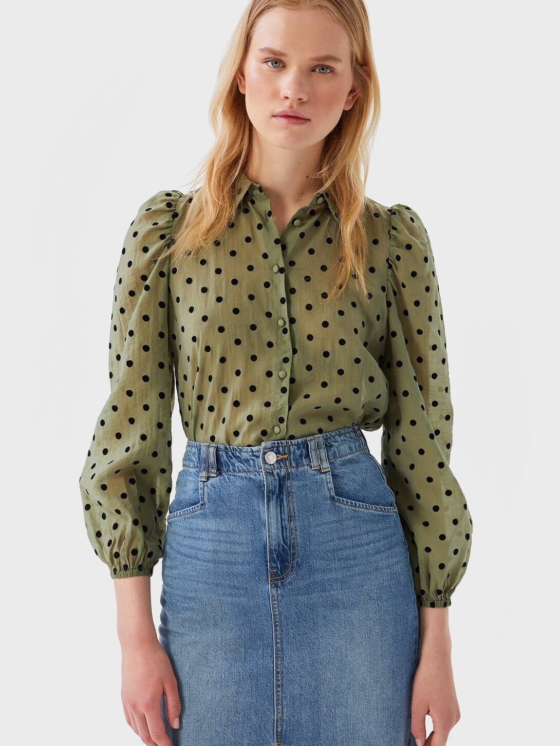 

Блузка Stradivarius 02045457550 S Принт
