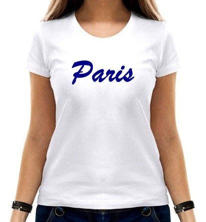 

Футболка женская Paris  белая, Футболка женская Paris M белая