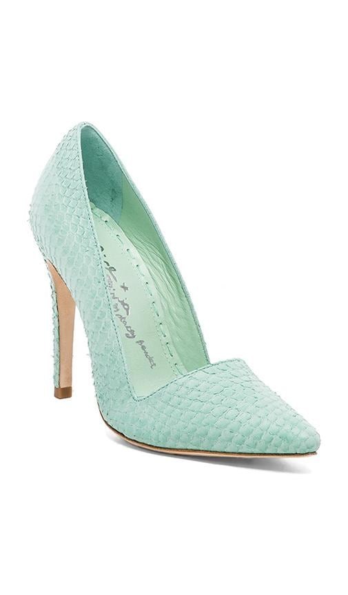 

Туфли Alice and Olivia DI PUMP НА КАБЛУКЕ бирюзовый S403469310 39р.(стелька прибл. 24 см )