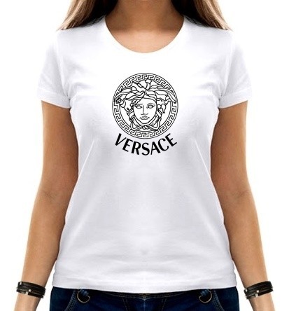 

Футболка жіноча Versace S біла