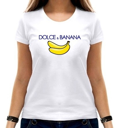

Футболка женская Dolce Banana  белая, Футболка женская Dolce Banana S белая