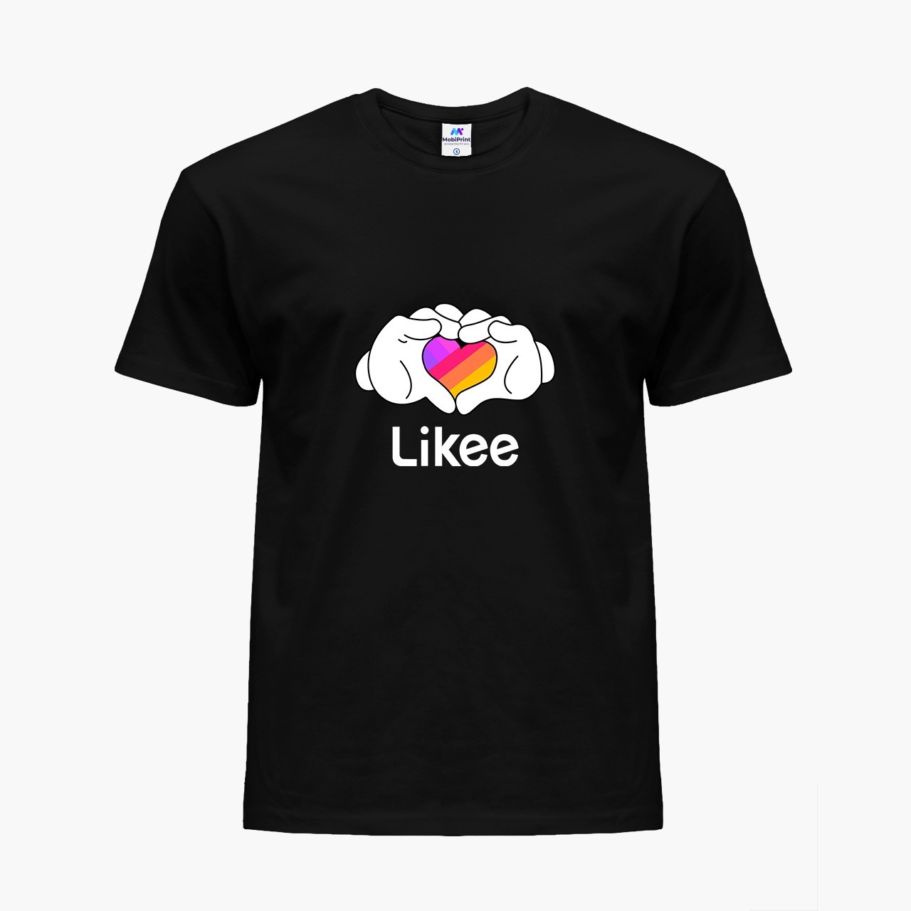 

Детская футболка Лайк (Likee) (25186-1711) 122-128 см Хлопок Черный