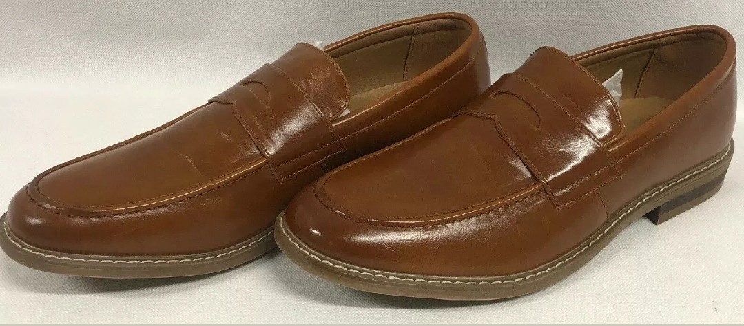 

Мужские туфли лоферы Nautica Elias Tan Smooth коричневые р. 42 (28,5 см)