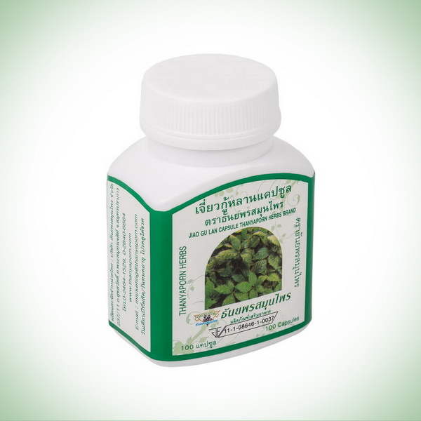 

Тайские капсулы Thanyaporn Herbs Джао Гу Лан для повышения иммунитета, 100 шт