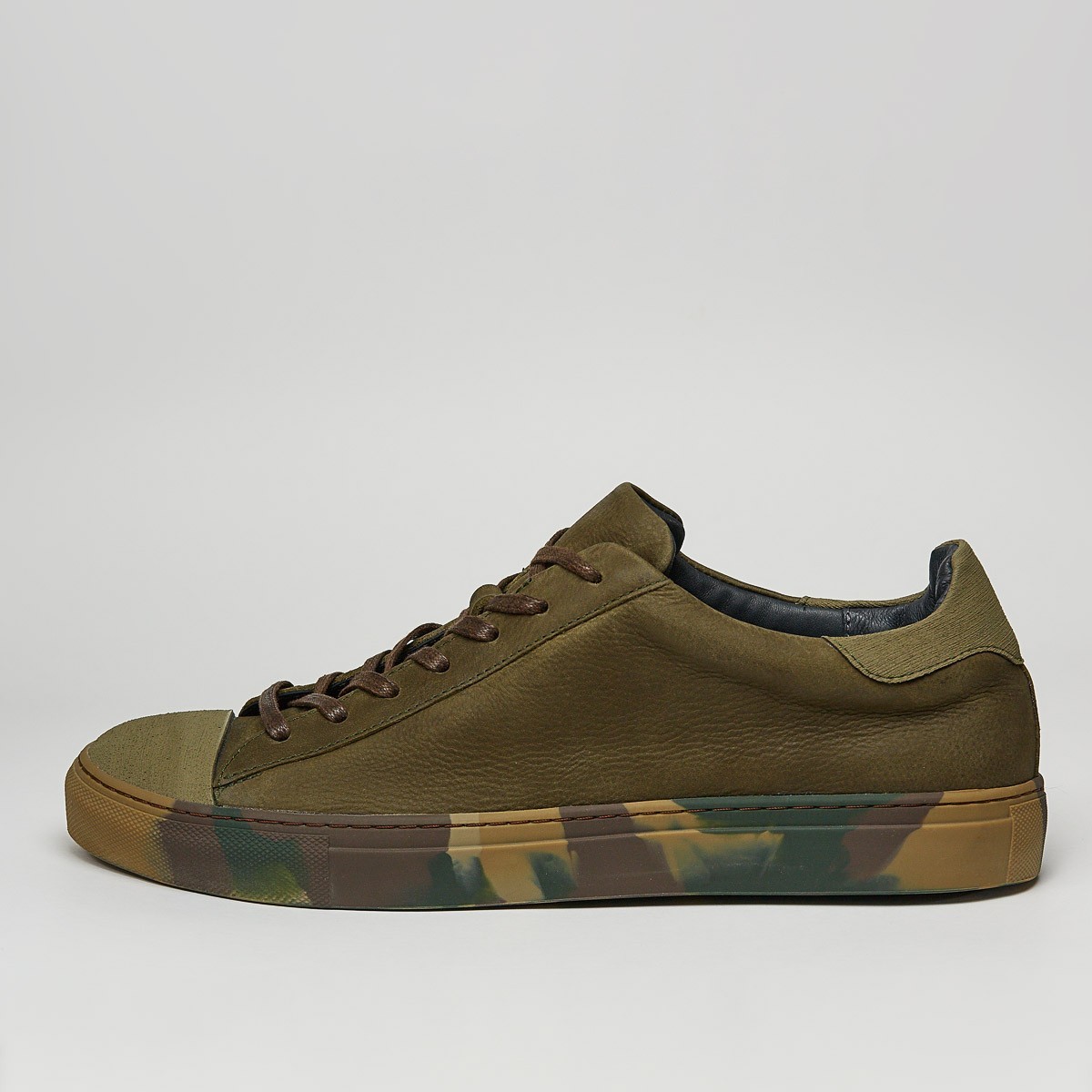 

Кеды из натуральной кожи Nikitskiy Shoes Мехико 18 44 хаки
