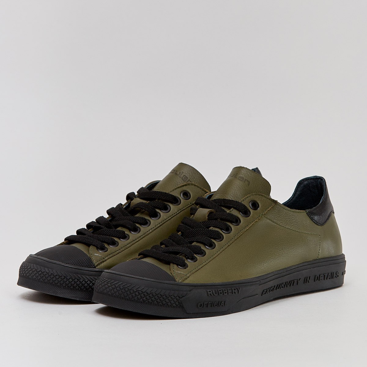 

Кеды из натуральной кожи Nikitskiy Shoes Classic 08 45 хаки