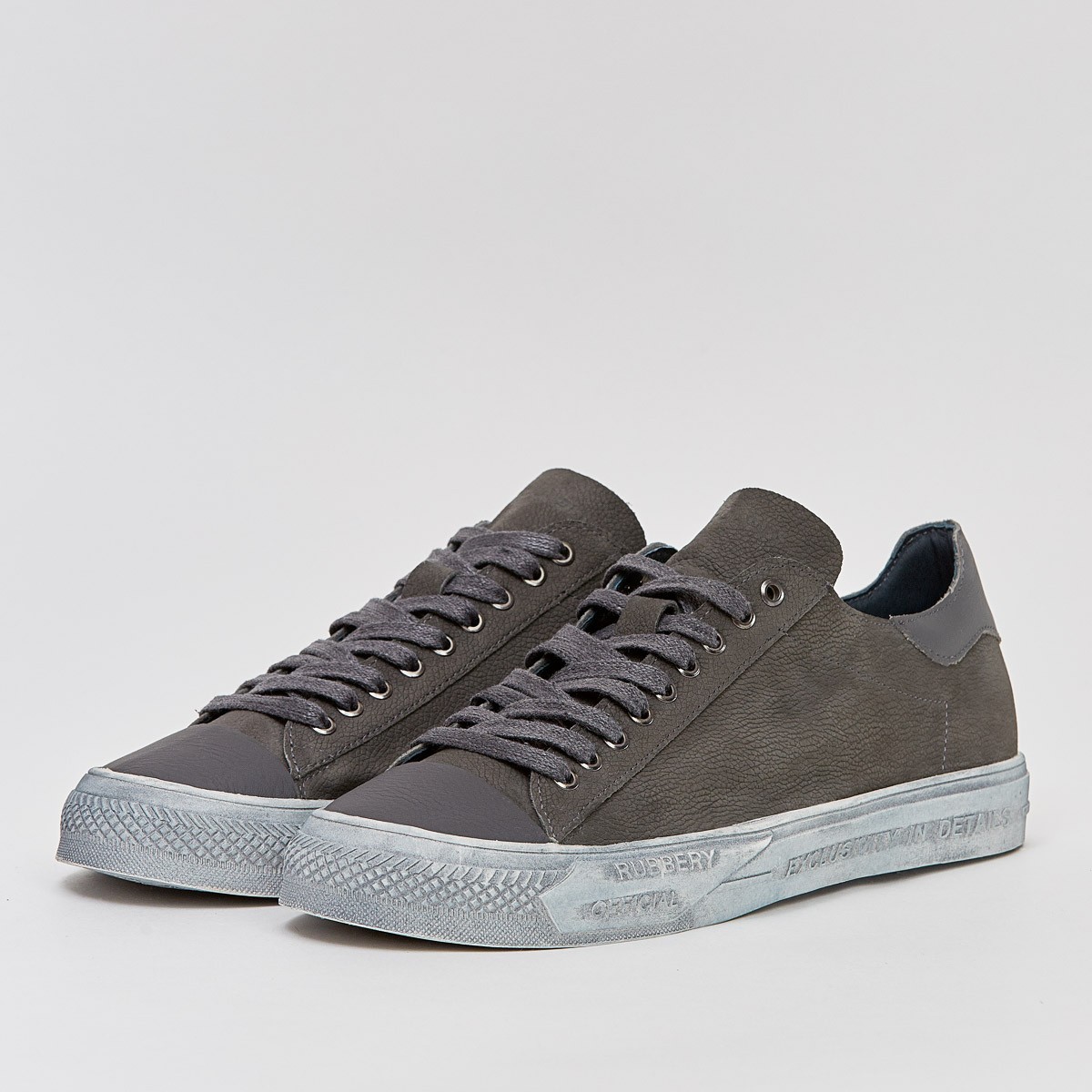 

Кеды из натуральной кожи Nikitskiy Shoes Classic 02 42 серые