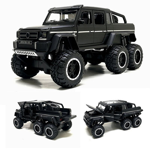 

Машина Автопром 1:32 Mersedes G63 металл инерционная звук свет 7692-3