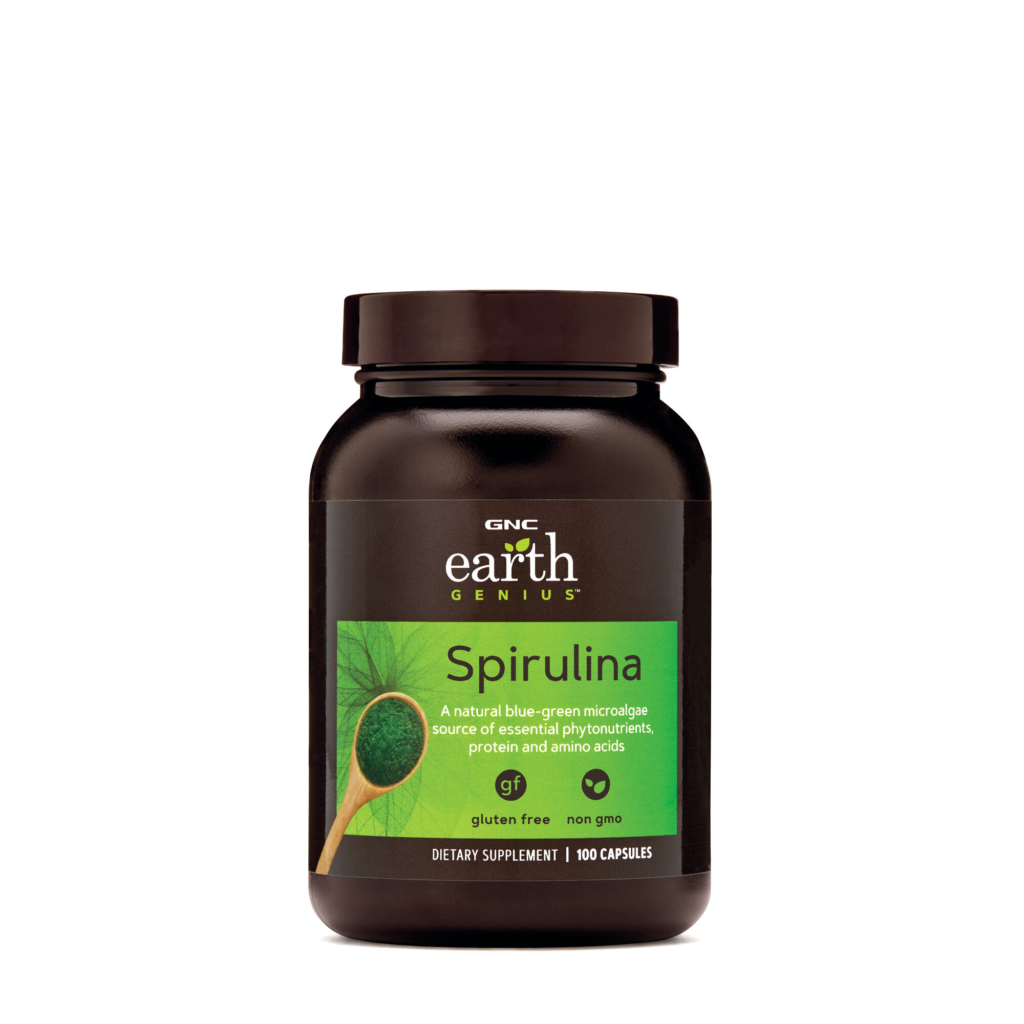 

Специальный продукт GNC Spirulina 100 капсул (4384303352)