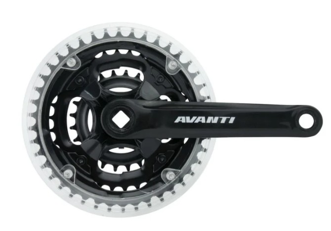 

Шатуны велосипедные Avanti GS-P321 (42-34-24) L-170 mm.