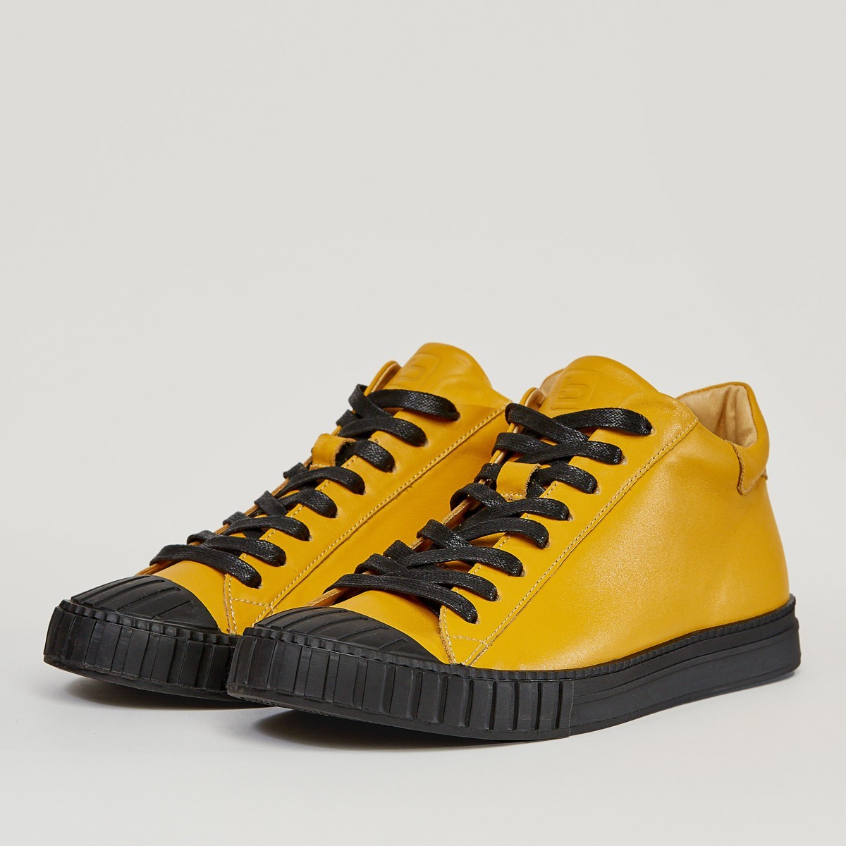 

Кеды из натуральной кожи Nikitskiy Shoes Мичиган 27 40 желтые
