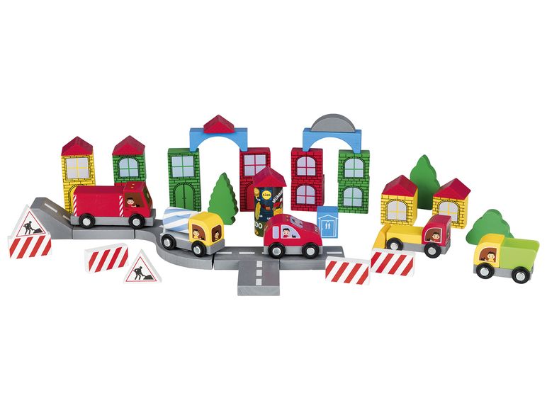 

Конструктор PLAYTIVE JUNIOR Construction Site Building Blocks (Cтроительная площадка ) (50 штук)