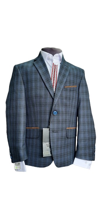 

Пиджак детский для мальчика West-Fashion А-120Д клетка 30,122
