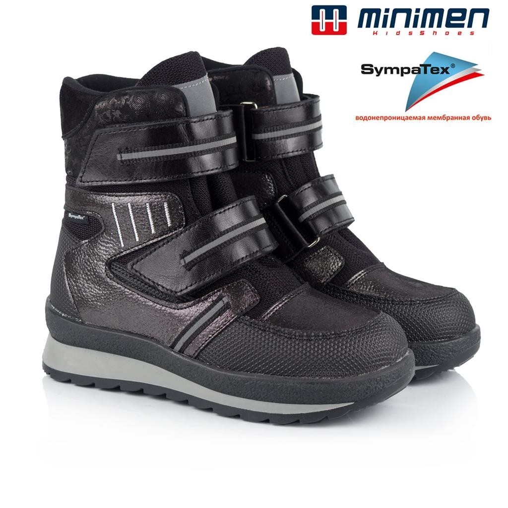 

Ботинки Minimen 1745-74-9B-07 р. 33 Черный