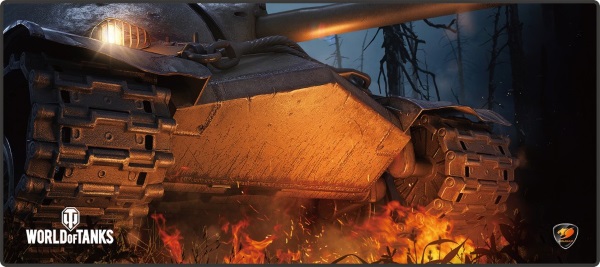 

Поверхня ігрова Cougar Arena Tank 'World of Tanks' з принтом 900*400*3 мм, прорезинена основа
