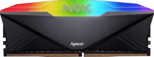 

Пам'ять DDR4 RAM 8GB Apacer 3200MHz PC4-25600 NOX RGB (AH4U08G32C08YNBAA-1)