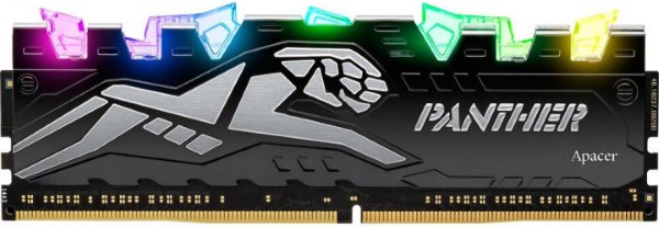 

Пам'ять DDR4 RAM 8GB Apacer 3200MHz PC4-25600 Panther Rage RGB (EK.08G21.GJN)
