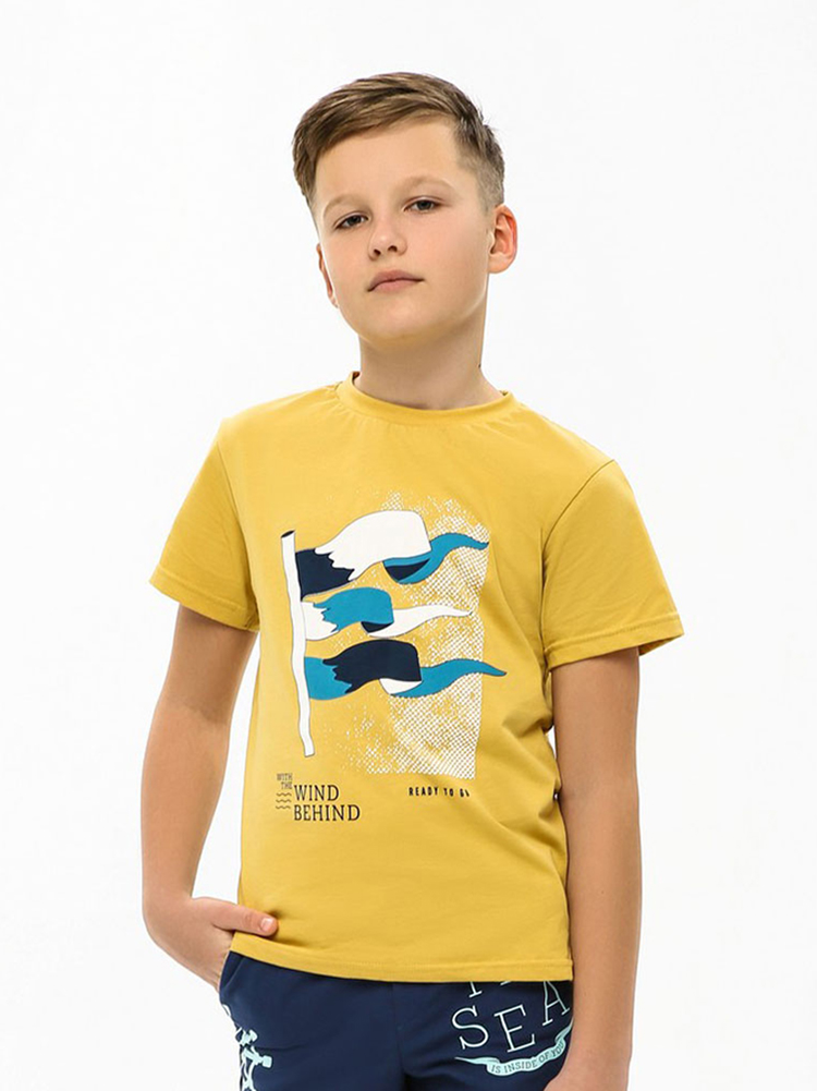 

Футболка к.р. Smil 122 Песочный 110550