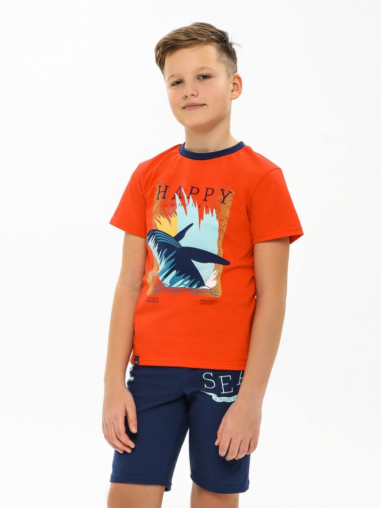 

Футболка к.р. Smil 110 Красный 110549