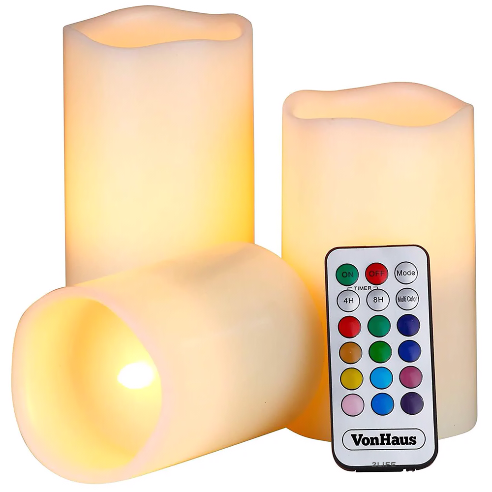 

Светодиодные свечи 2Life Luma Candles с пультом White (n-225)