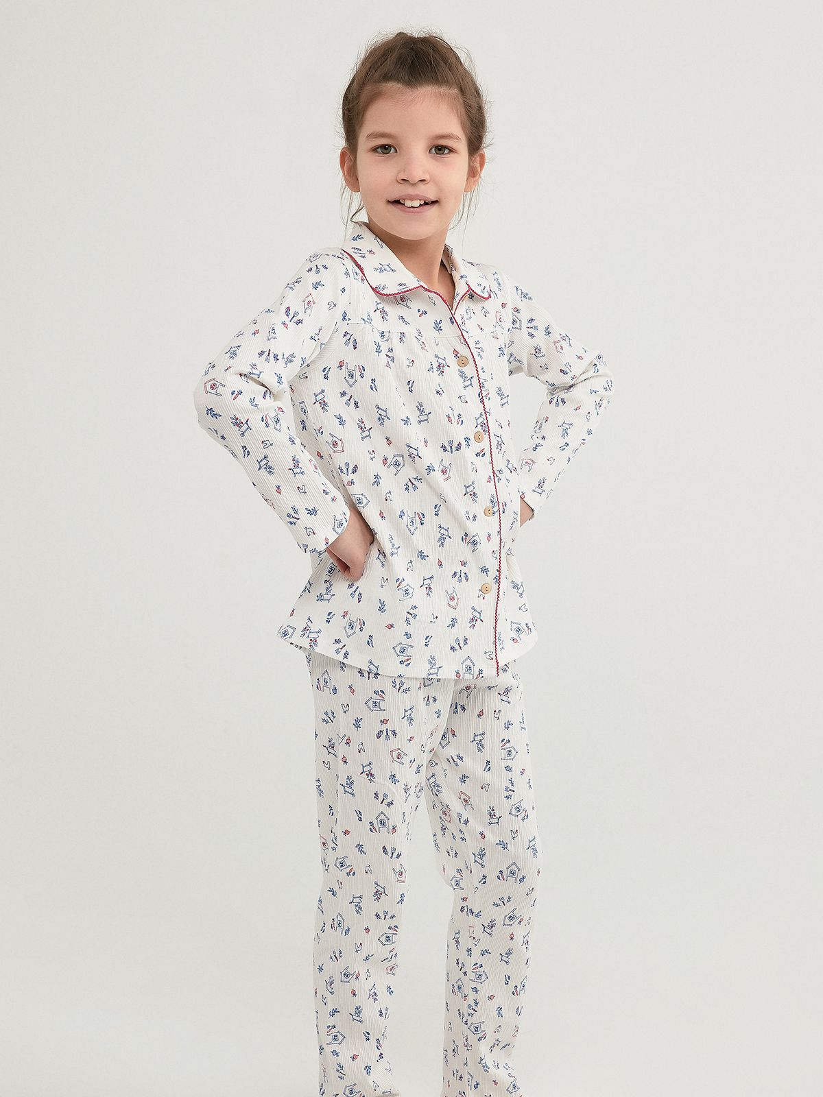 

Пижама (рубашка + штаны) Penti PNRCO15U21IY-MIX 98-104 см