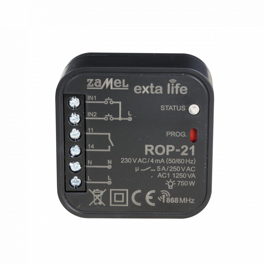 

Приемник универсальный одноканальный ZAMEL Exta Life ROP-21