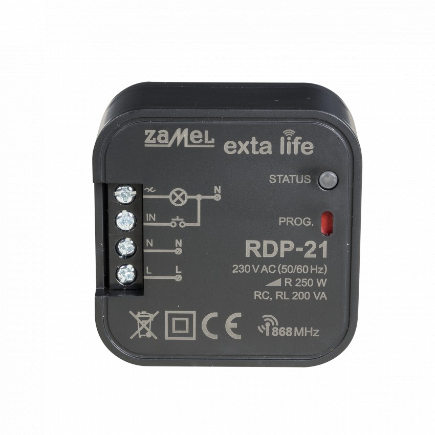 

Диммер одноканальный ZAMEL Exta Life RDP-21