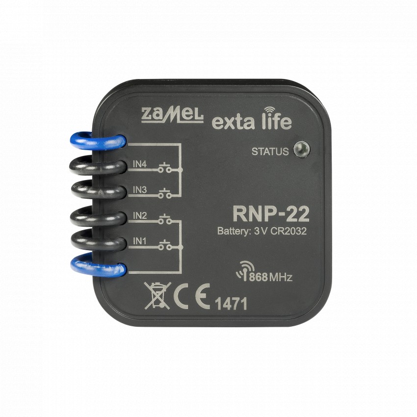

Передатчик 4-канальный ZAMEL Exta Life RNP-22