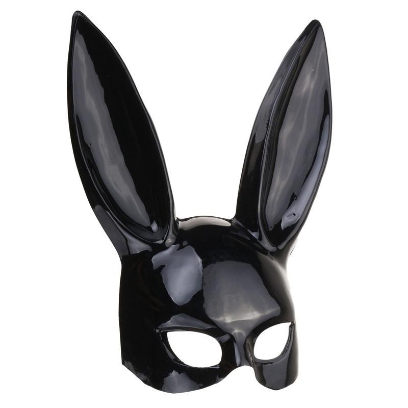 

Маска Зайка Playboy V-Toy Черный глянец