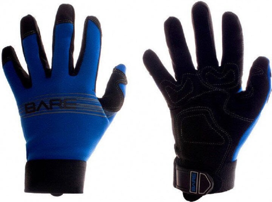 

Перчатки Bare Tropic Pro Glove 2мм синие Синий XL