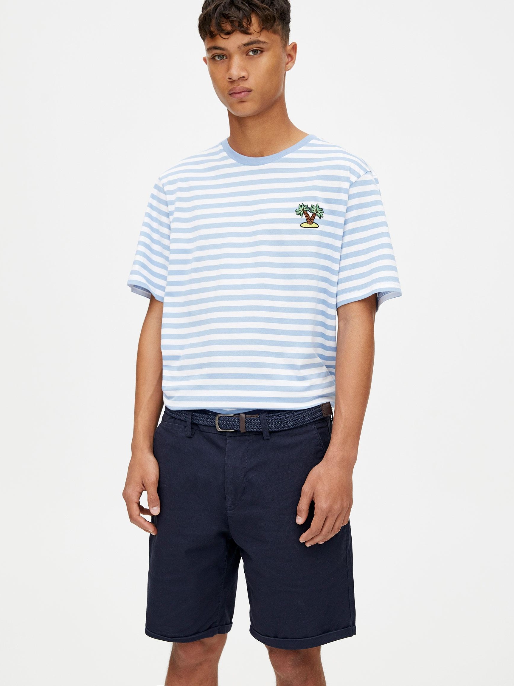 

Шорты Pull & Bear 5696/500/401-AAQJ 38 Темно-синие