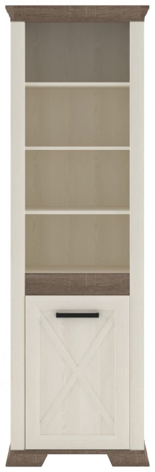 

Пенал-витрина Гербор Марсель REG_1D/n ясень снежный/дуб сонома трюфель (007-1)