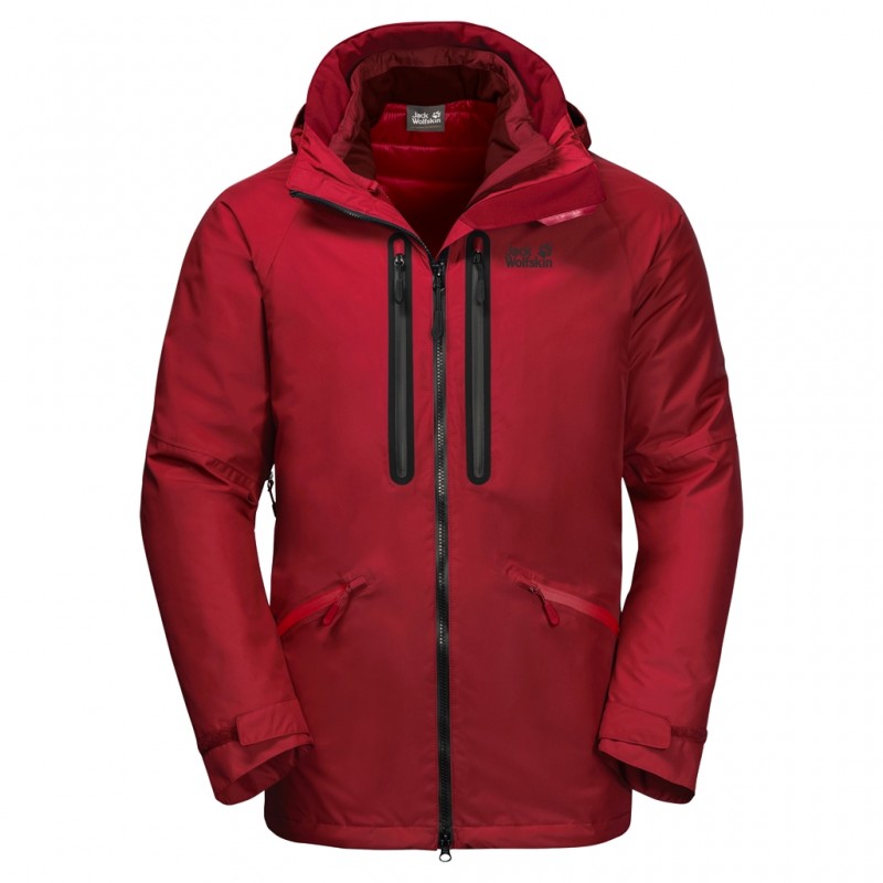 

Куртка 3 в 1 MOUNT RAINIER PARKA M Jack Wolfskin 1112301-2102 XXL Красный