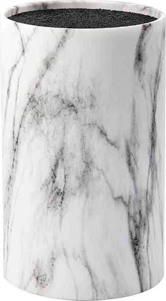 

Колода для ножей Maestro универсальная белый мрамор (MR1439 б)