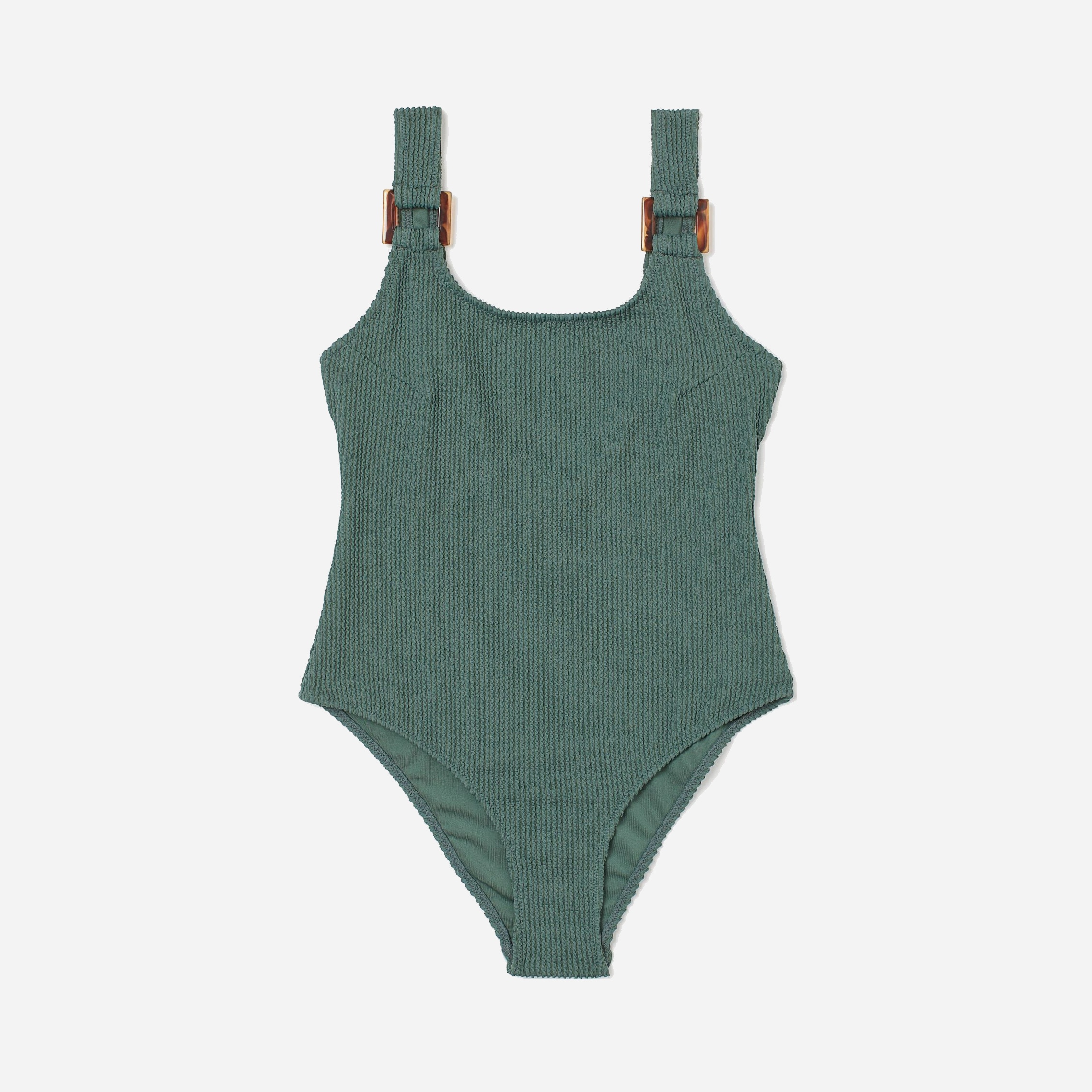 

Купальник слитный женский H&M zh0832997 38 Зеленый