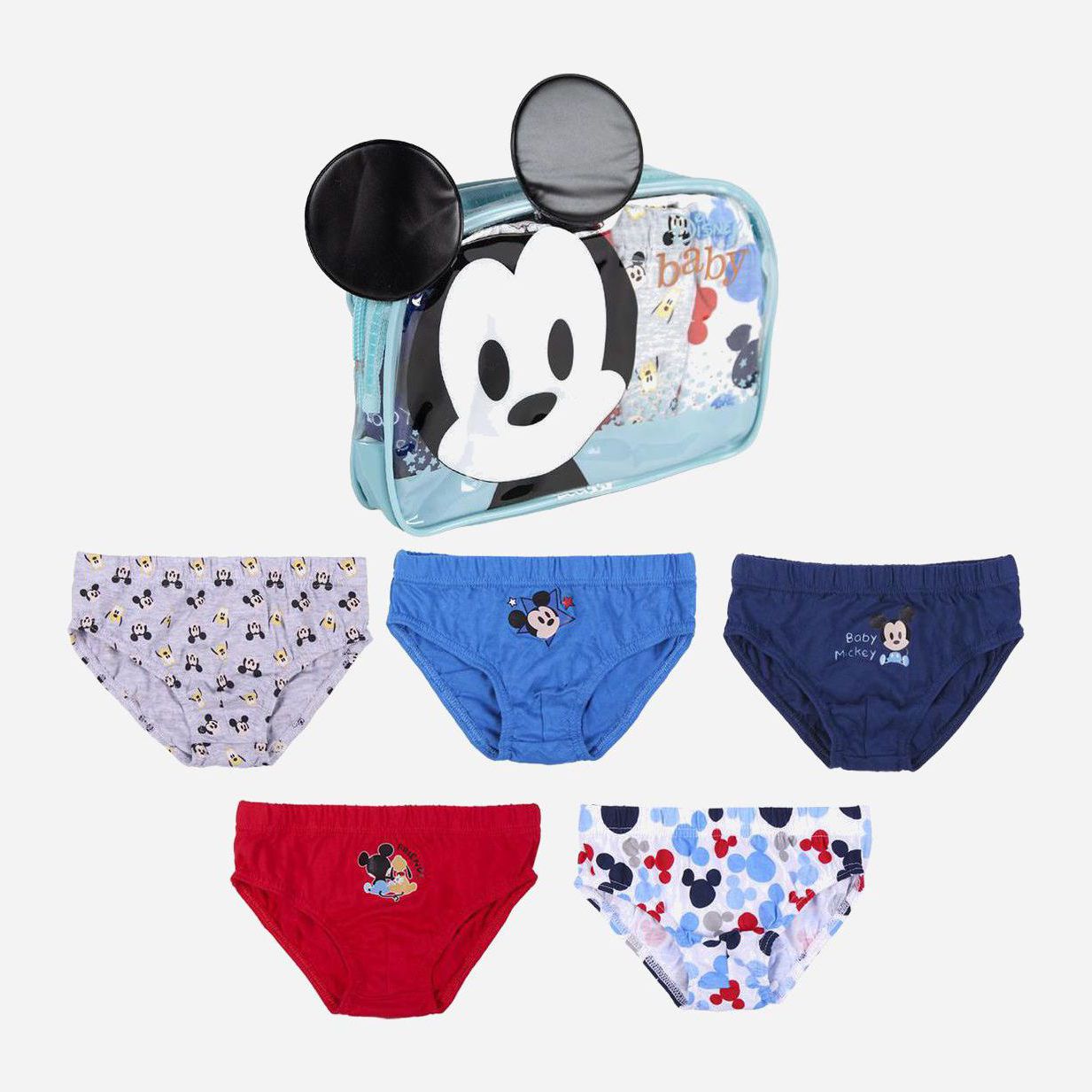 

Трусики Disney Mickey 2200007392 80-92 см 5 шт Микс