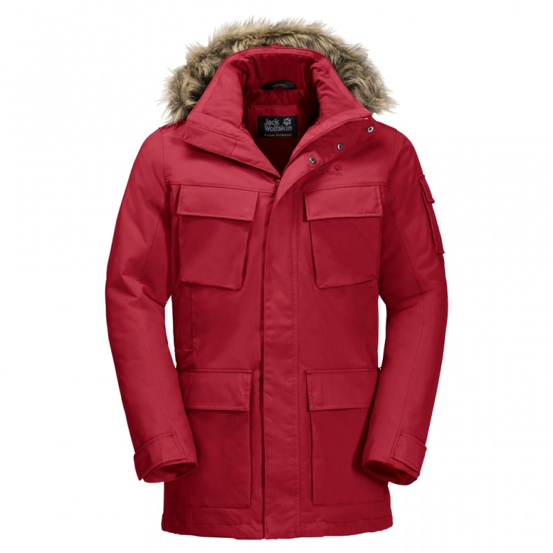 

Парка GLACIER CANYON PARKA Jack Wolfskin 1107673-2102 XXL Красный