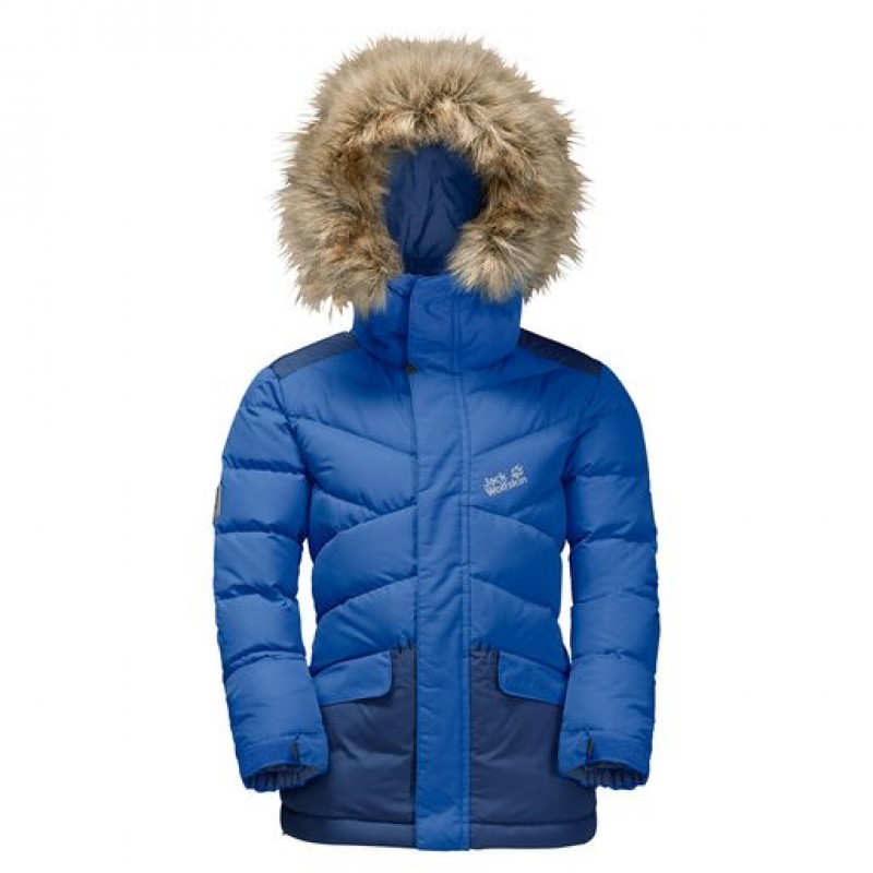

Пуховик ICEFJORD KIDS Jack Wolfskin 1606251-1201 92 Голубой