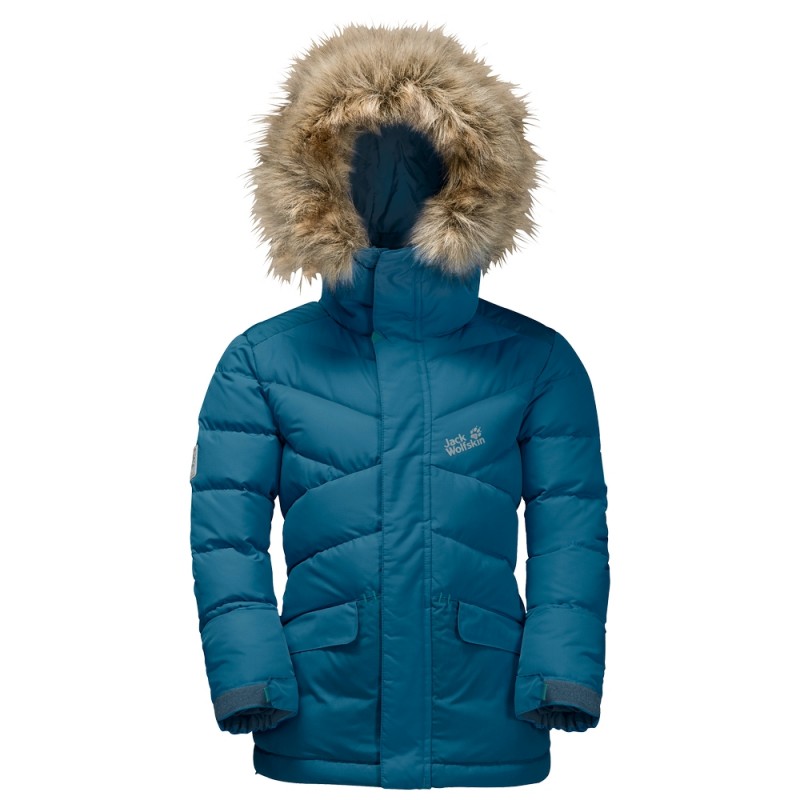 

Пуховик ICEFJORD KIDS Jack Wolfskin 1606251-1087 104 Голубой