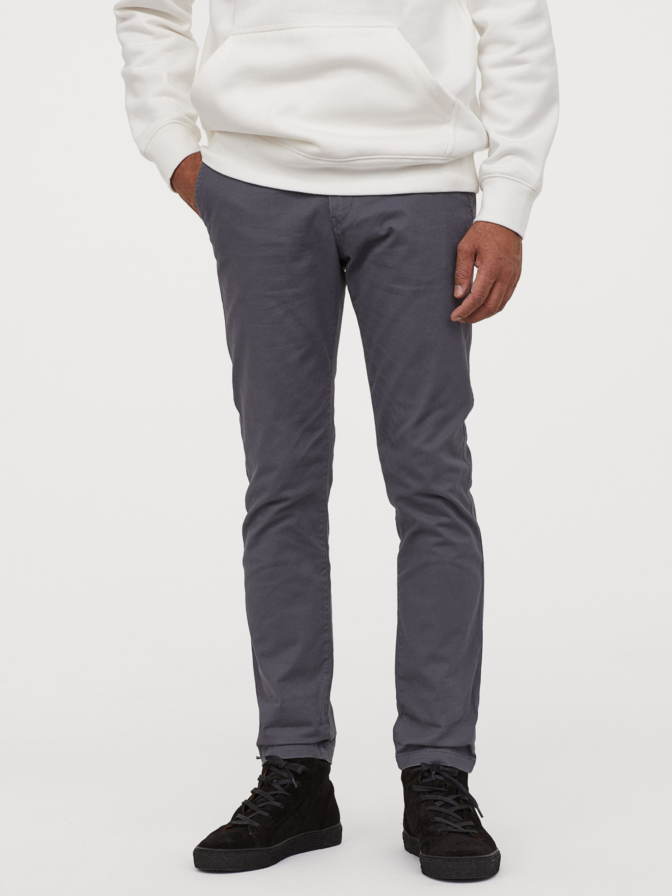 

Брюки H&M 7108769 32-32 Темно-серые