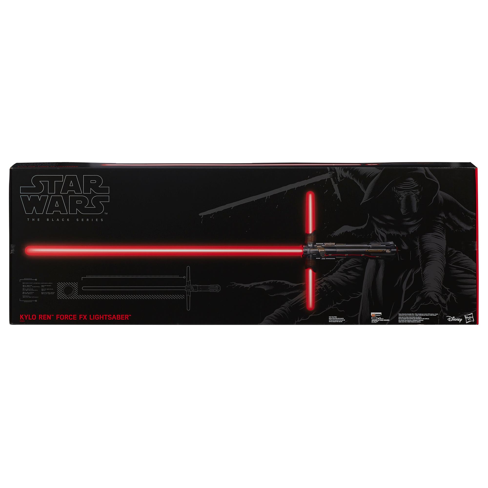

Световой Меч Кайло Рена Star Wars The Black Series Kylo Ren Force FX Deluxe Lightsaber Hasbro B3925