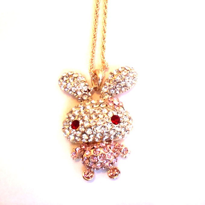 

Подвеска с кулоном-зайчик Viennois 607224