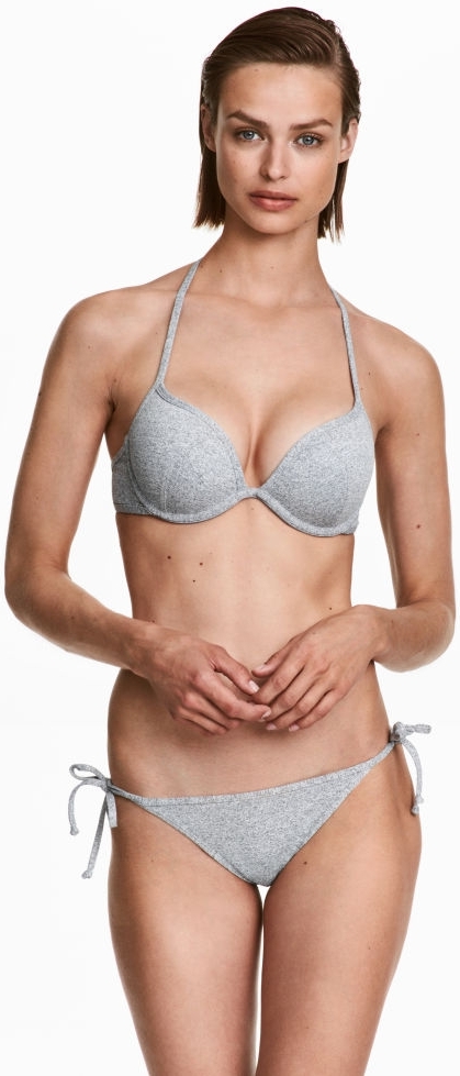 

Нижняя часть купальника H&M hml09100232 34 Светло-серая