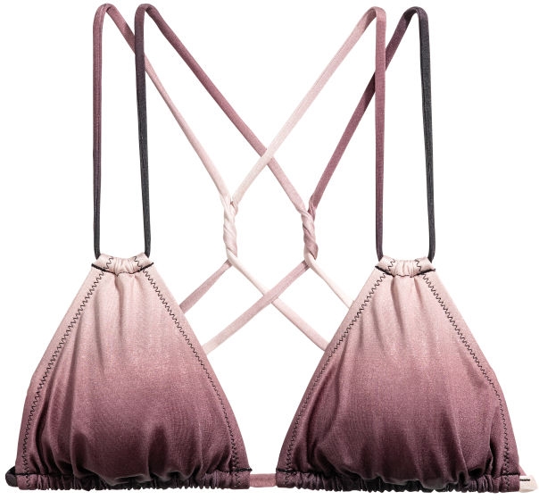 

Верхняя часть купальника H&M hml09300138 40 C75 Коричневая
